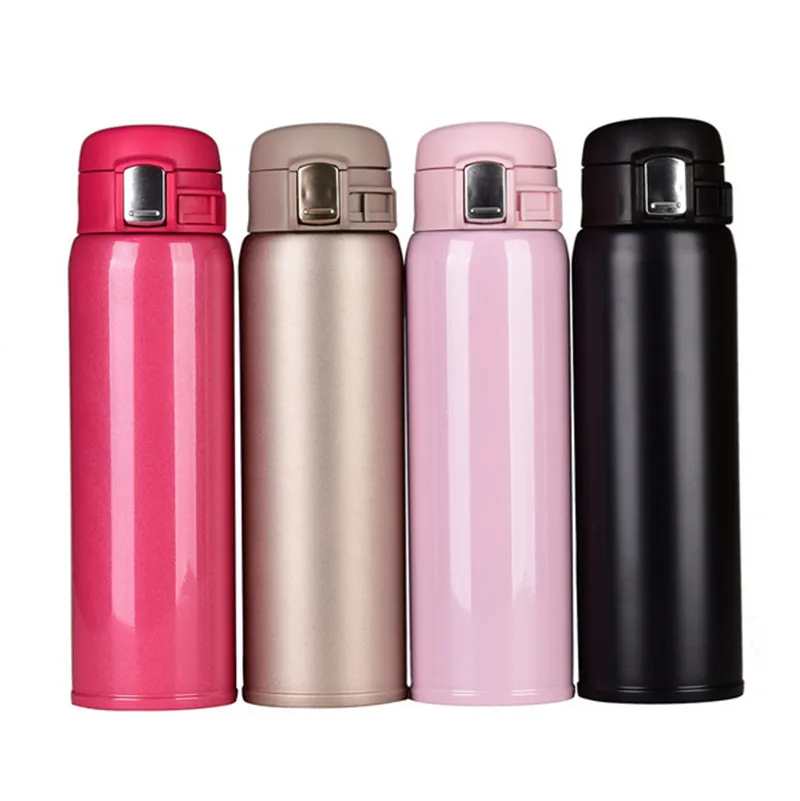 

350/500ml Stainless Steel Thermos Cups Thermocup Insulated Tumbler Vacuum Flask Garrafa Termica Thermo Coffee Mugs Travel Bottle