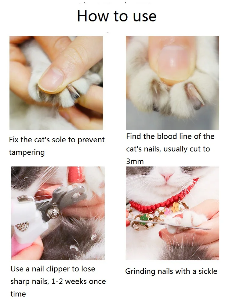 Ножницы для ногтей кусачки для когтей собак для ногтей кошек и собак универсальные ножницы для кошек и кошек товары для кошек