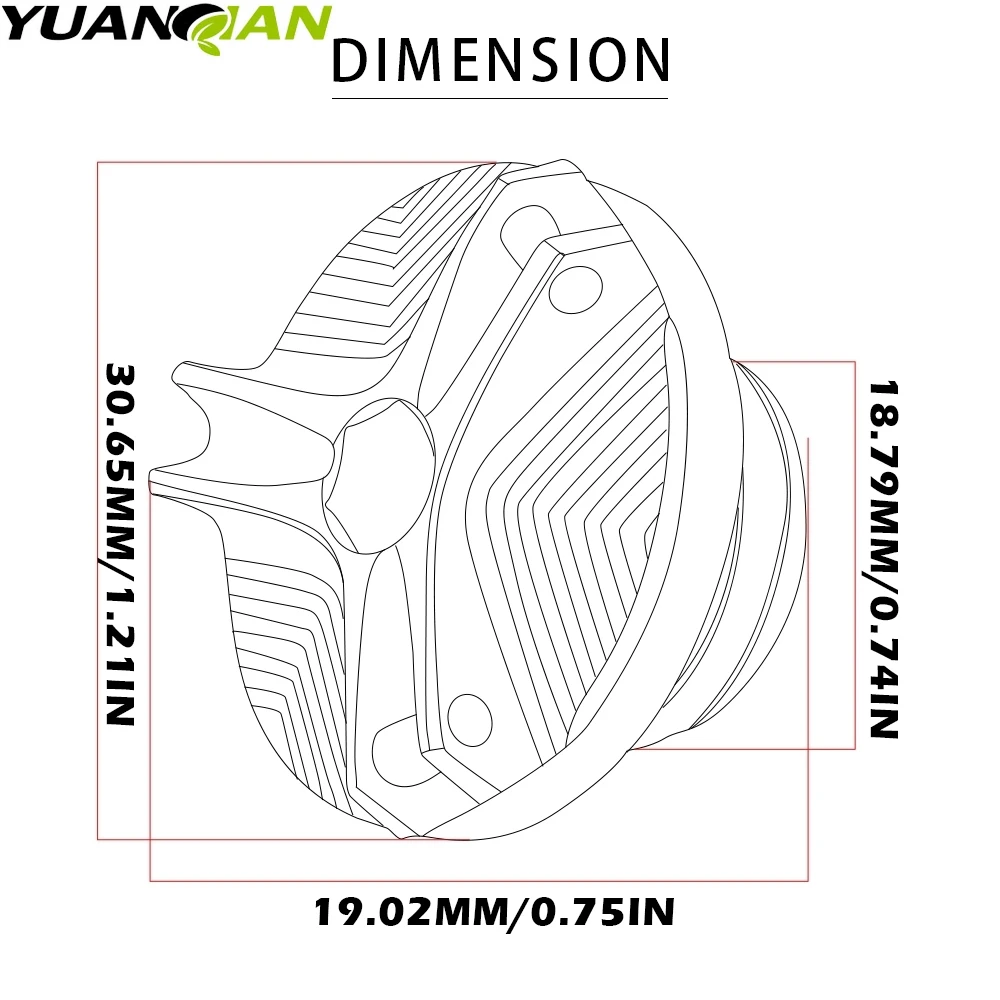 Мотоцикл моторное масло капсула заглушка винт крышки для YAMAHA YZF R1 R3 R6 YZFR1 YZFR6 алюминиевые аксессуары CNC один кусок для YZF