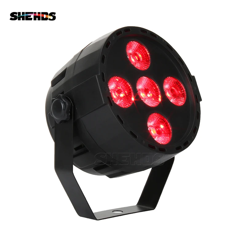 

Mini LED Par 5x10W RGBW DMX512 Stage Effect Lighting Good For DJ Disco Birthday Party Dance Floor Bar Christmas Decorations