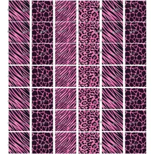 Принт с леопардовым узором, бумага для переноса шоколада для торта, инструменты для украшения шоколада, кухонная шоколадная форма для выпечки