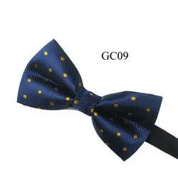 Для мужчин; Винтаж предварительно связали вязать носовой зажим для галстука на жаккардовые галстук 13 Цветов
