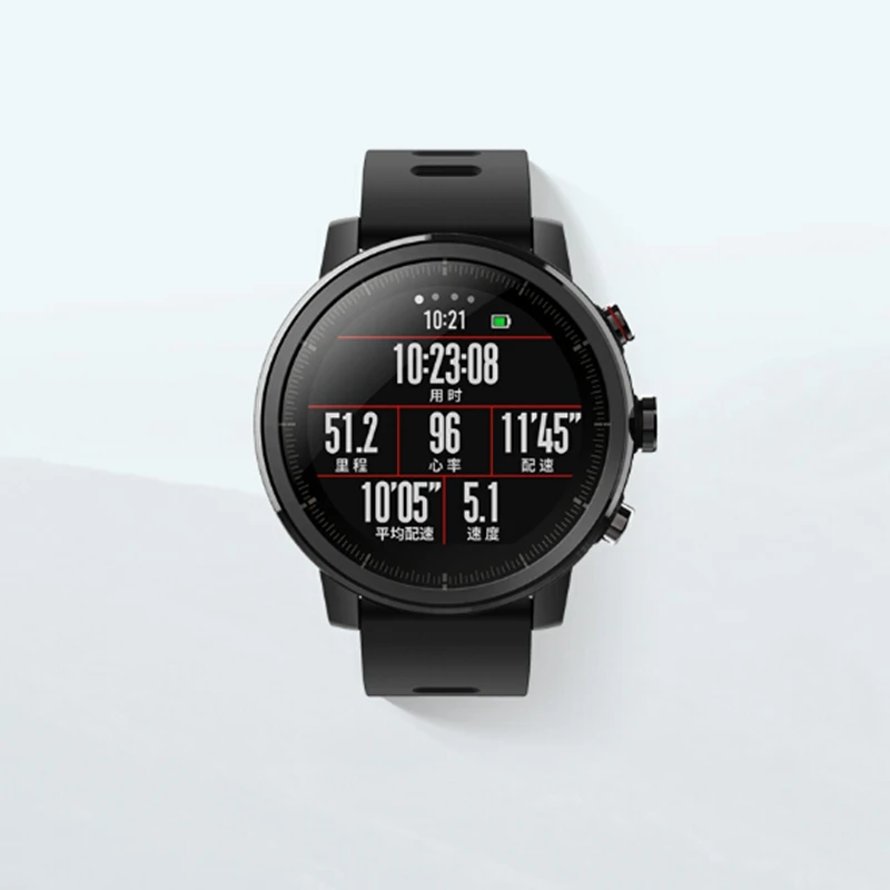 Оригинальные Смарт-часы Huami Amazfit Stratos 2, мужские gps спортивные Смарт-часы, 5ATM водонепроницаемые PPG пульсометр, глобальная версия