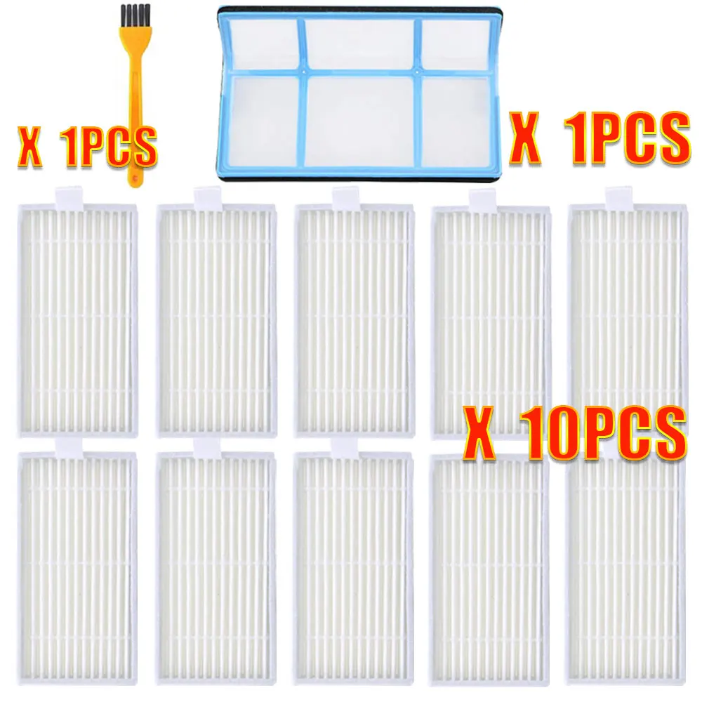 Вакуумный робот очиститель части боковая щетка первичный Пылезащитный фильтр Швабра Hepa фильтр для ilife v5 v5s V3 V3s v5pro V50 V55 x5 v5s pro - Цвет: 12