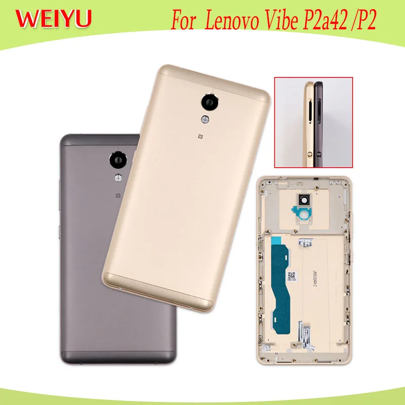 

For Lenovo P2 Battery Case 5.5 Inch With Radiating Film Replacement Slim Protective Battery Cover For Lenovo Vibe P2a42 P2C72