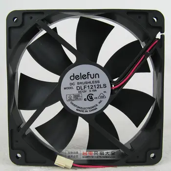 

DLF1212LS 12V 0.18A 12CM 12025 Cooling Fan 120*120*25MM