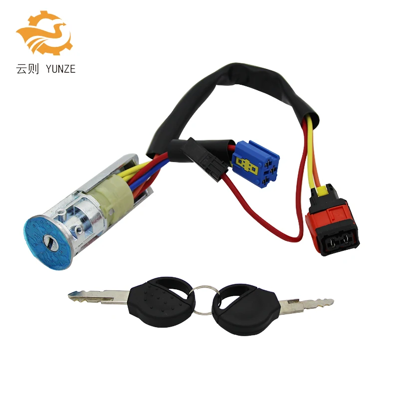 AL-028 OE 4162PO переключатель стартера зажигания баррель с 2 клавишами для PEUGEOT 206 XSARA BNIB LUV