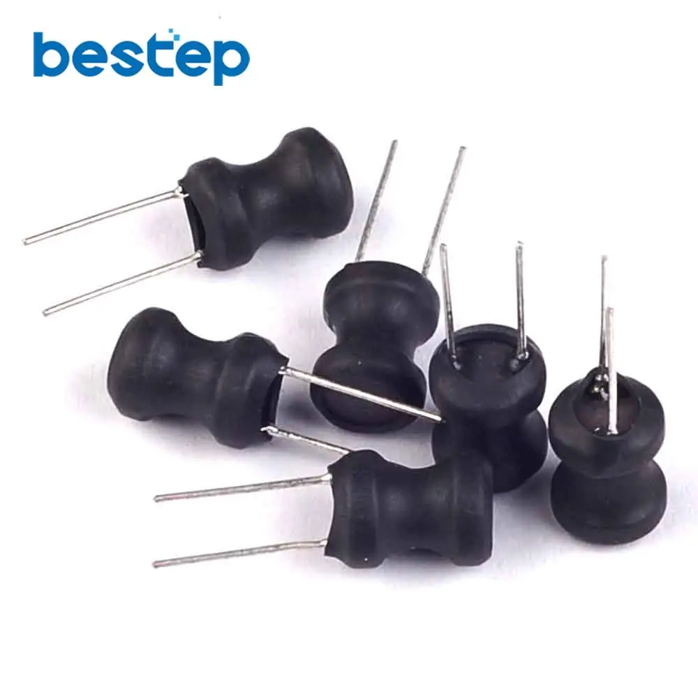 

20PCS 3A 100uH 101 +/- 10% 8mm x 10mm DIP Radial Power Inductor