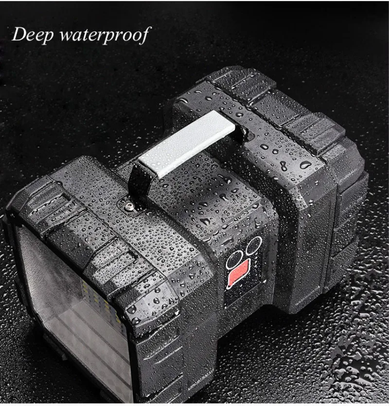  ABS Double-sided Head Glare Portable Light USB Charging Super Bright Long-range Multi-function Household  Camping  Flashlight