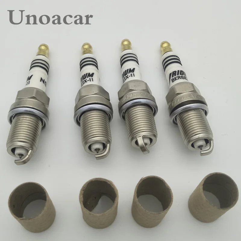 

4pcs/lot Iridium Power Spark Plug BKR6EIX-11 4272 BKR6EIX 11 Spark Plug For Lexus Toyota Suzuki Subaru BKR6EIX11