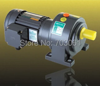 

1500W 32mm three-phase small AC gear motor light duty type with 3# gearbox ratio 3~10