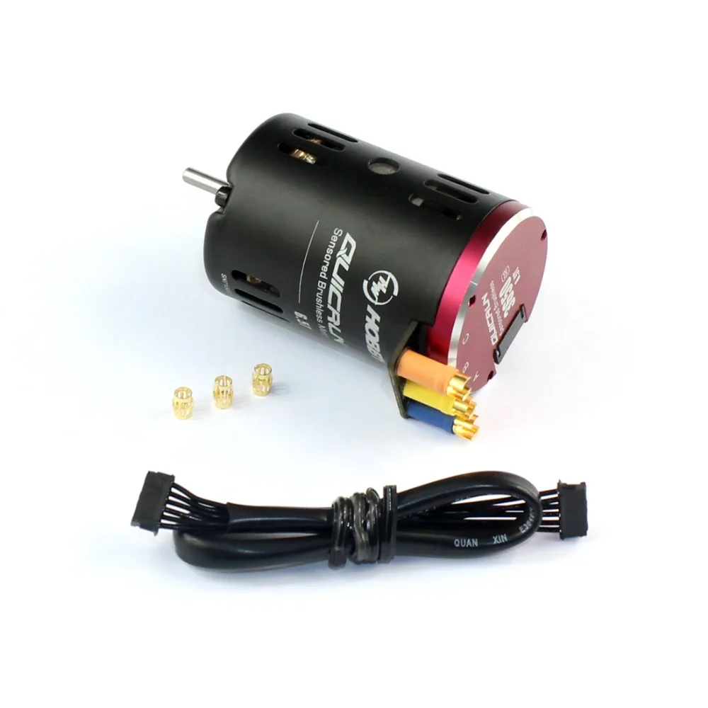 

Hobbywing QUICRUN 3650 Sensored 6.5T / 8.5T /10.5T /13.5T / 17.5T / 21.5T 2-3S Racing Brushless Motor for 1/10 Rc Car