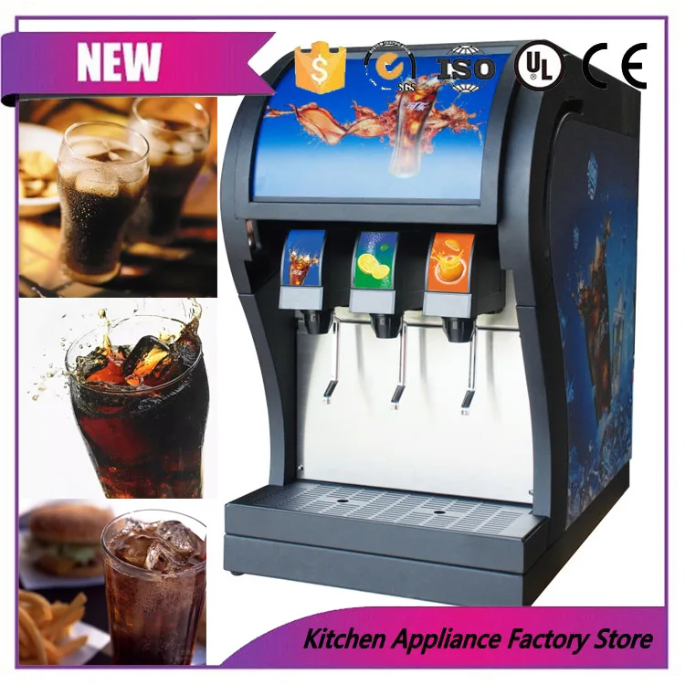CE certified coke post mix soda fountain dispenser soda drinks