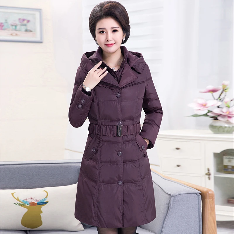 2017 Plus size Winter Jacket Women Winter Coat Women Elderly Long