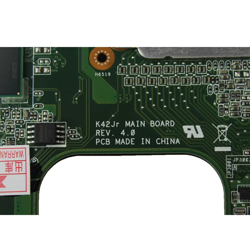 K42JR материнских плат REV: 2 0 HM55 для ASUS K42J A42J K42JC Материнская плата ноутбука тест