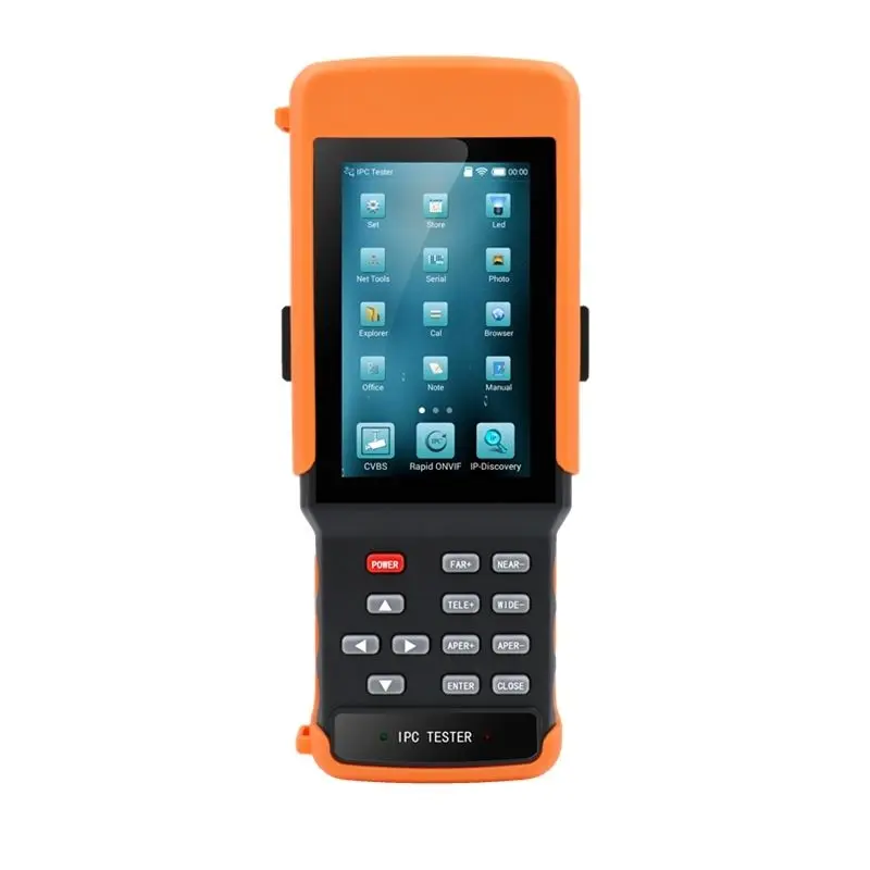 

4.3"IPS Handle Horizontal Vertical IPC HD Video Monitor Network Camera Tester