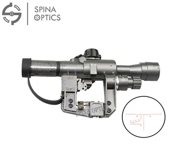 

SPINA OPTICS SVD 4X24-1 Rifle Scope Hunting Weapon Sight Wholesale Airsoft Rifle Sight CL1-0329