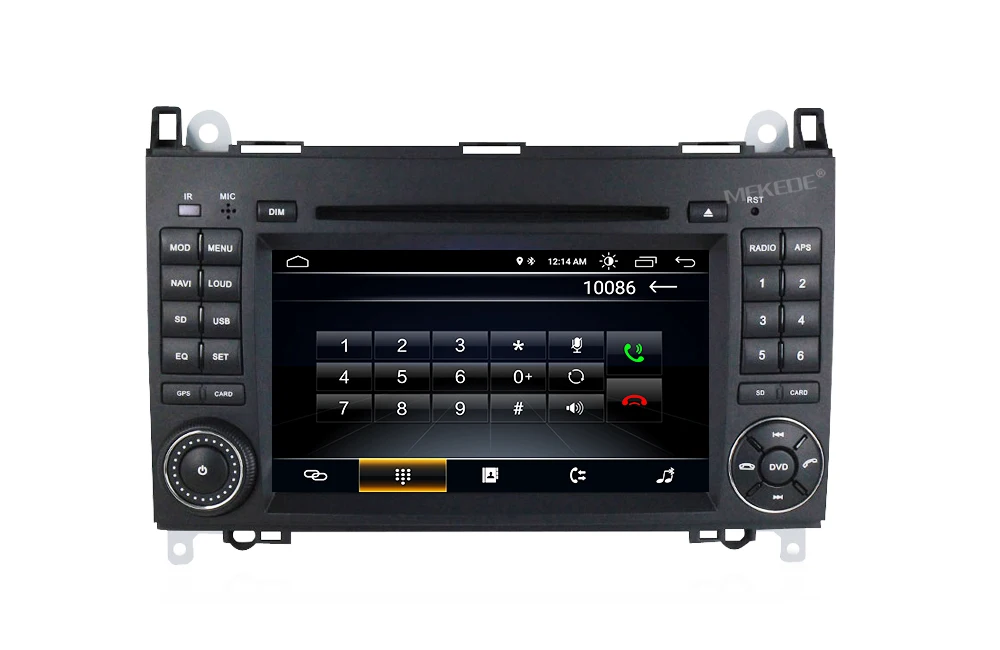 Top Free shipping! Android 8.1 system car radio car gps dvd for Mercedes/benz/B200/A160/A-class W169/B-class W245/vito/sprinter w906 18