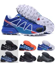 Salomon обувь zapatos hombre кроссовки мужские speed Cross 4 CS III sapato masculino speed cross черные спортивные кроссовки 40-46