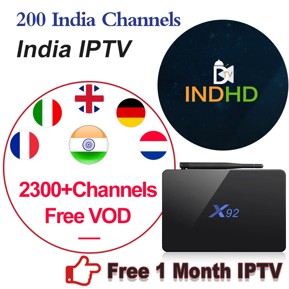 IP tv Italia Индия Пакистан подписка X92 Android Smart Box Германия Португалия Арабский Турция