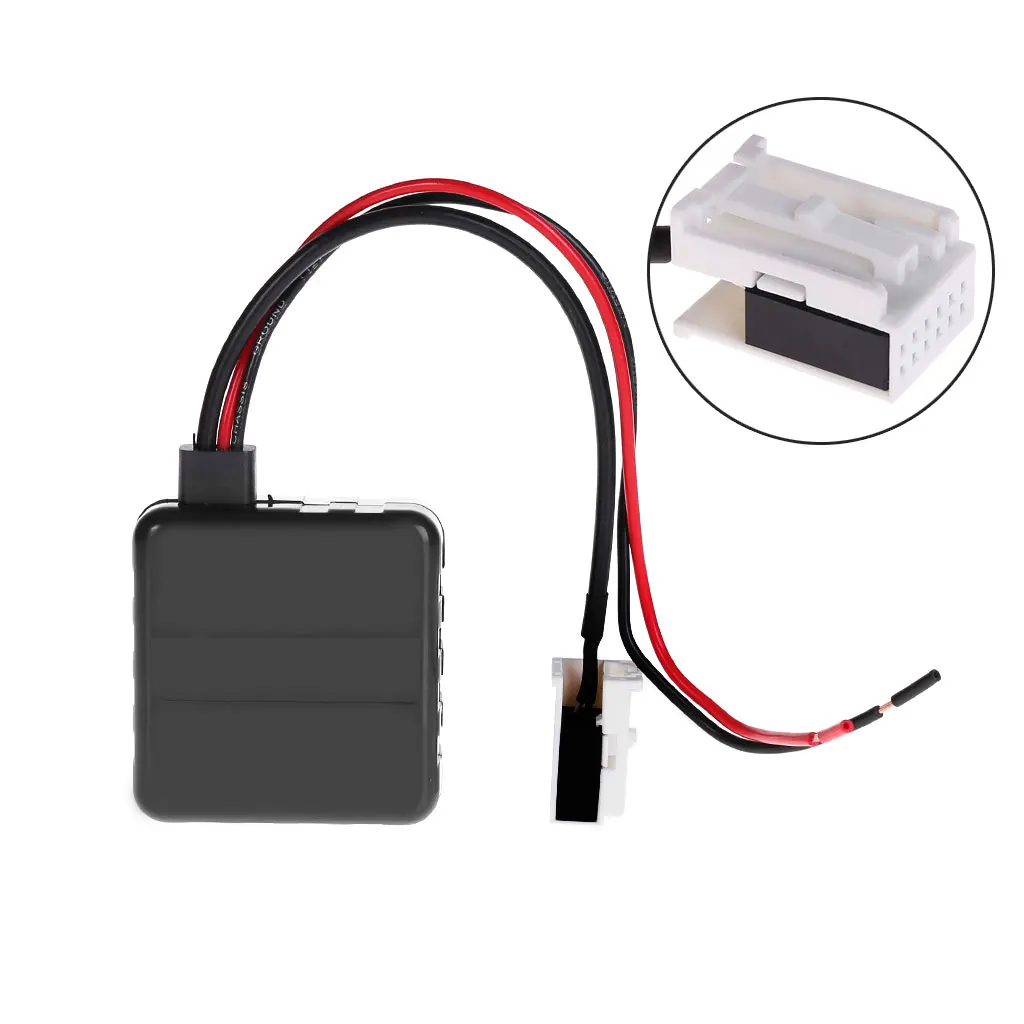 

New Bluetooth Audio Adapter Receiver Aux Adapter Speaker With Filter For BMW