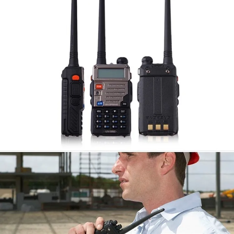 Upgrade Baofeng Uv-5r 10 Km Walkie Talkie Dual Band Two 2 Way Radio Handheld Transceiver For Ptt Stations Radio Pmr Walky Talky (9)