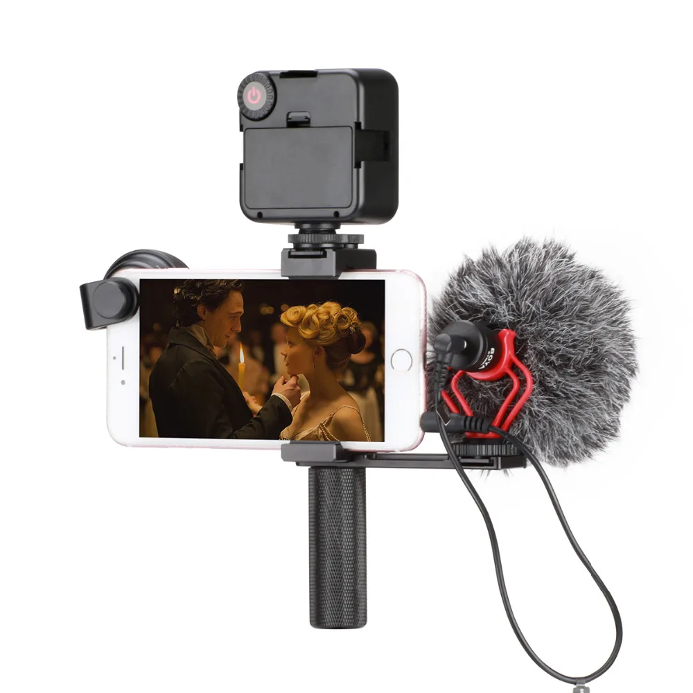 Ulanzi PT 1 видео комплект смартфон Gimbal Ручной Стабилизатор с металлическим