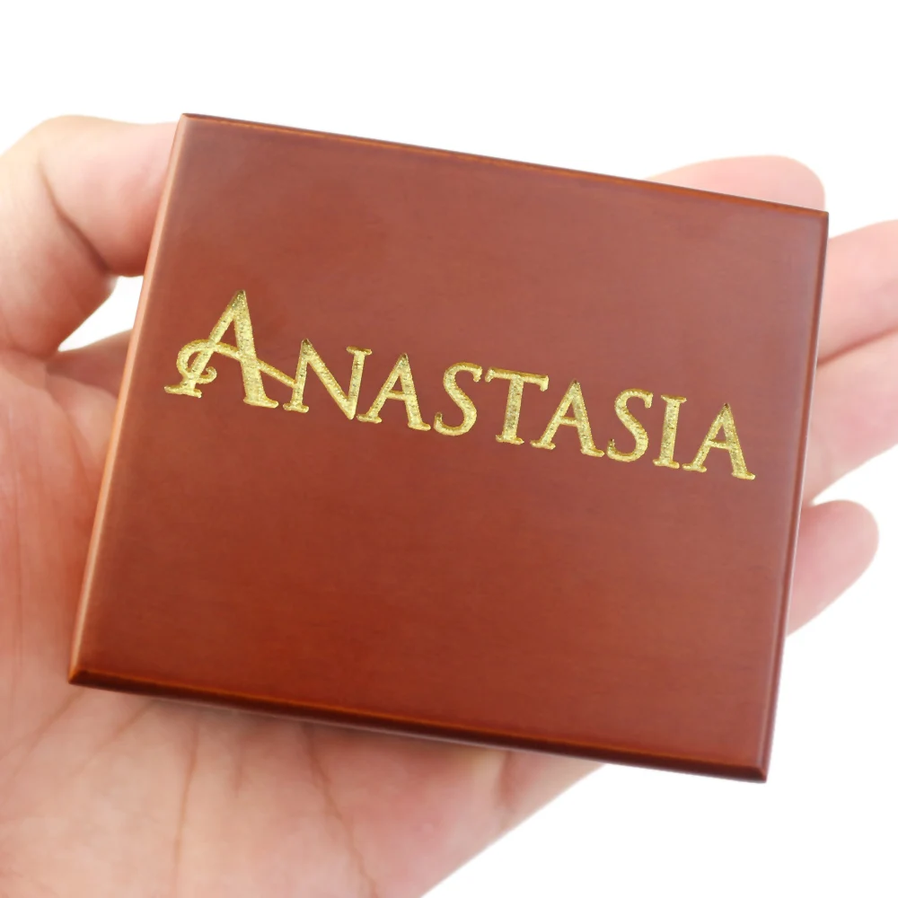Деревянная музыкальная шкатулка ручной работы ROSIKING Anastasia подарок на день