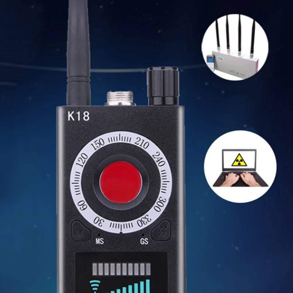  Multi-funktion Detektor Kamera GSM Audio Bug Finder GPS Signal Objektiv Anti-spy RF Magnetische Tra