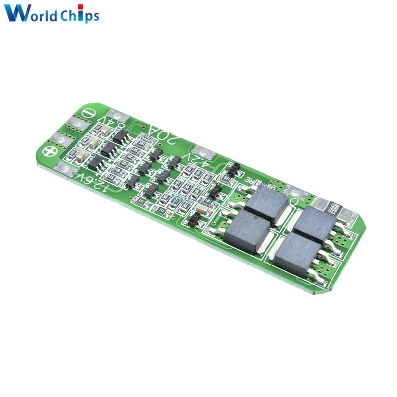 1S 2S 3S 4S 2.5A 3A 20A 30A литий-ионный аккумулятор 18650 зарядное устройство PCB плата защиты BMS для бурильного мотора Lipo сотовый модуль