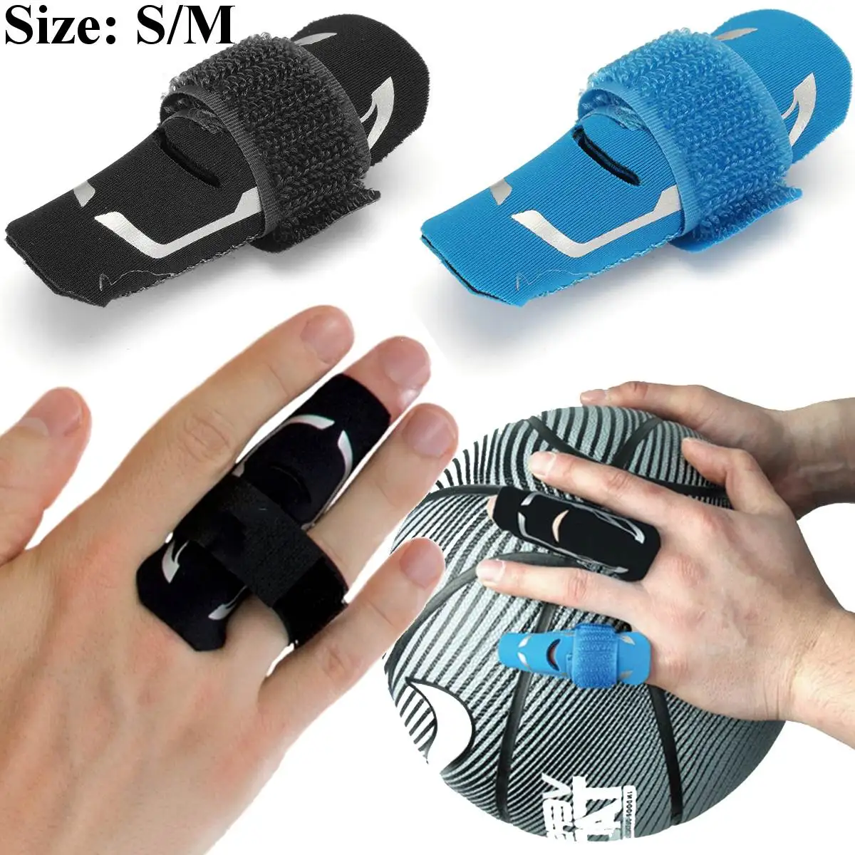 High quality Finger Splint Brace Support Protector Bandage Pain Relief