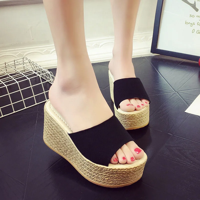 

Hohner Platform Sandals Shoes Woman Gladiator Summer Wedges Casual Shoes Flip Flops Zapatos De Mujer