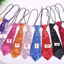 120 шт/партия, Блестящая бабочка ярких цветов для танцев и праздников, галстук для выступлений