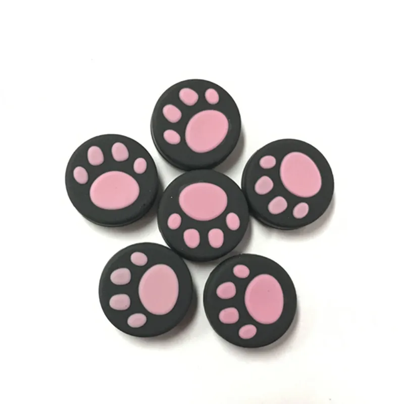 4 шт. для контроллера Nintendo Switch NS Joy con протектор catmark footmark Силиконовый колпачок