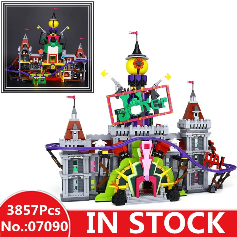 

IN STOCK H&HXY 07090 Hot-sale 3857Pcs Super Hero Series The Joker`s Manor Set 70922 LEPIN Building Blocks Bricks Kids Gifts