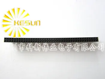 

FREE SHIPPING 40PCS 2.54mm 2X40 Pin Gold-plated Single Row Straight Female Pin Header ROHS