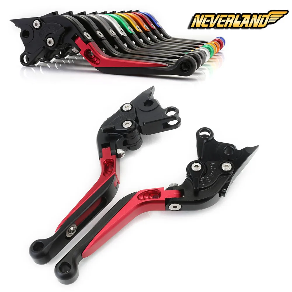 

For Ducati MS4 MS4R M900 M100 MT ST4 SPORT PAUL SMART LE Adjustable CNC Motorcycle Folding Extendable Brake Clutch Levers D25