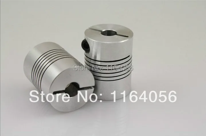 

BR 6.35mm x 6.35mm CNC Flexible Coupling Shaft Coupler Encode Connector D25 L30