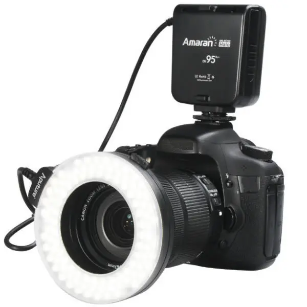 

Aputure AHL-HN100 LED Macro Ring Flash Light for Nikon D7100 D5200 D800 D610 D90