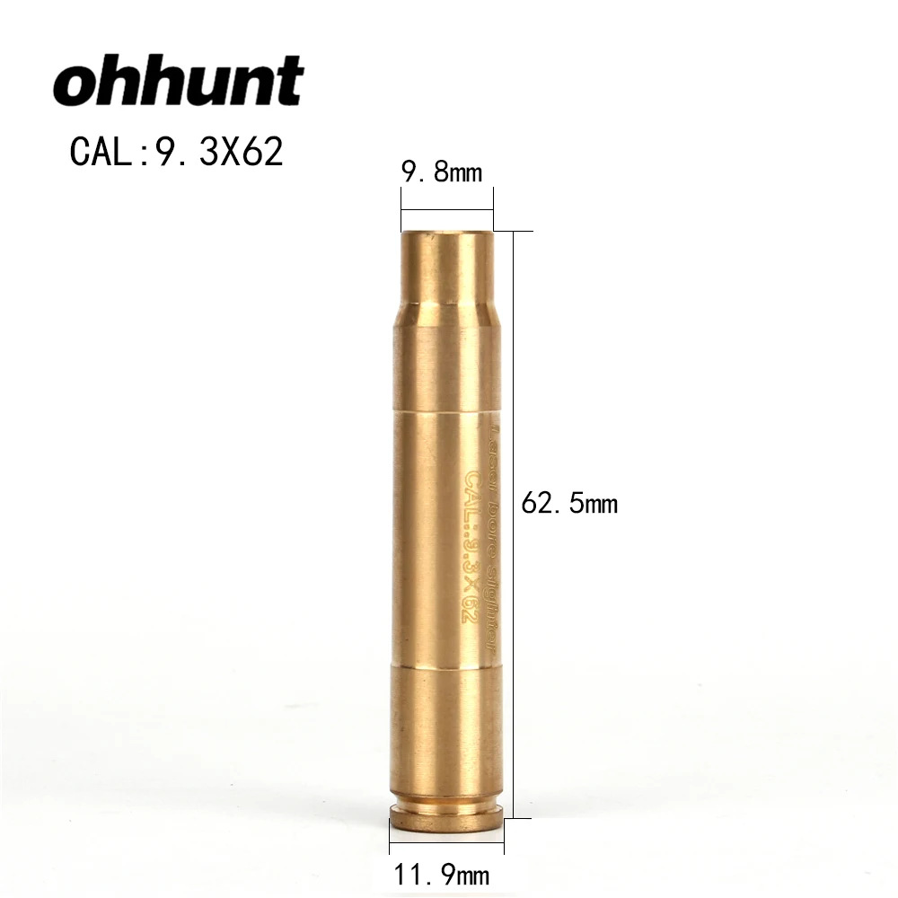 Ohhunt CAL 9,3X62 Картридж красный лазерный Диаметр прицел прицеливание с помощью коллиматорного прицела прицельное визирование Colimador для охотничьей винтовки