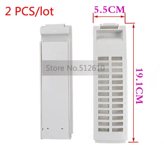 Original Used for Sanyo Washing Machine Parts Filter Bags Garbage Pocket Cartridge 2 PCS/lot | Бытовая техника