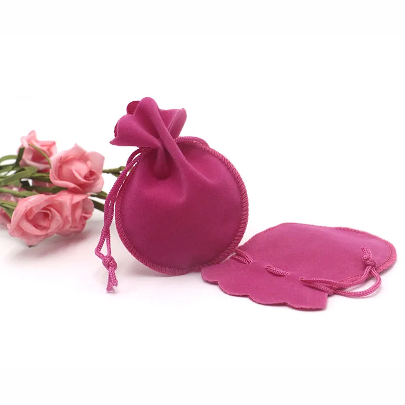 

Velvet Bag for Jewelry 20Pcs/lot 7x9cm Pouches Packaging Drawstring Gift Costomized Logo