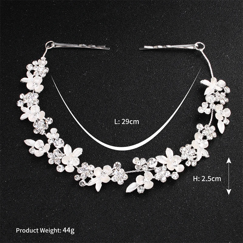 Женские обручи для волос Miallo Классические свадебные с кристаллами украшения