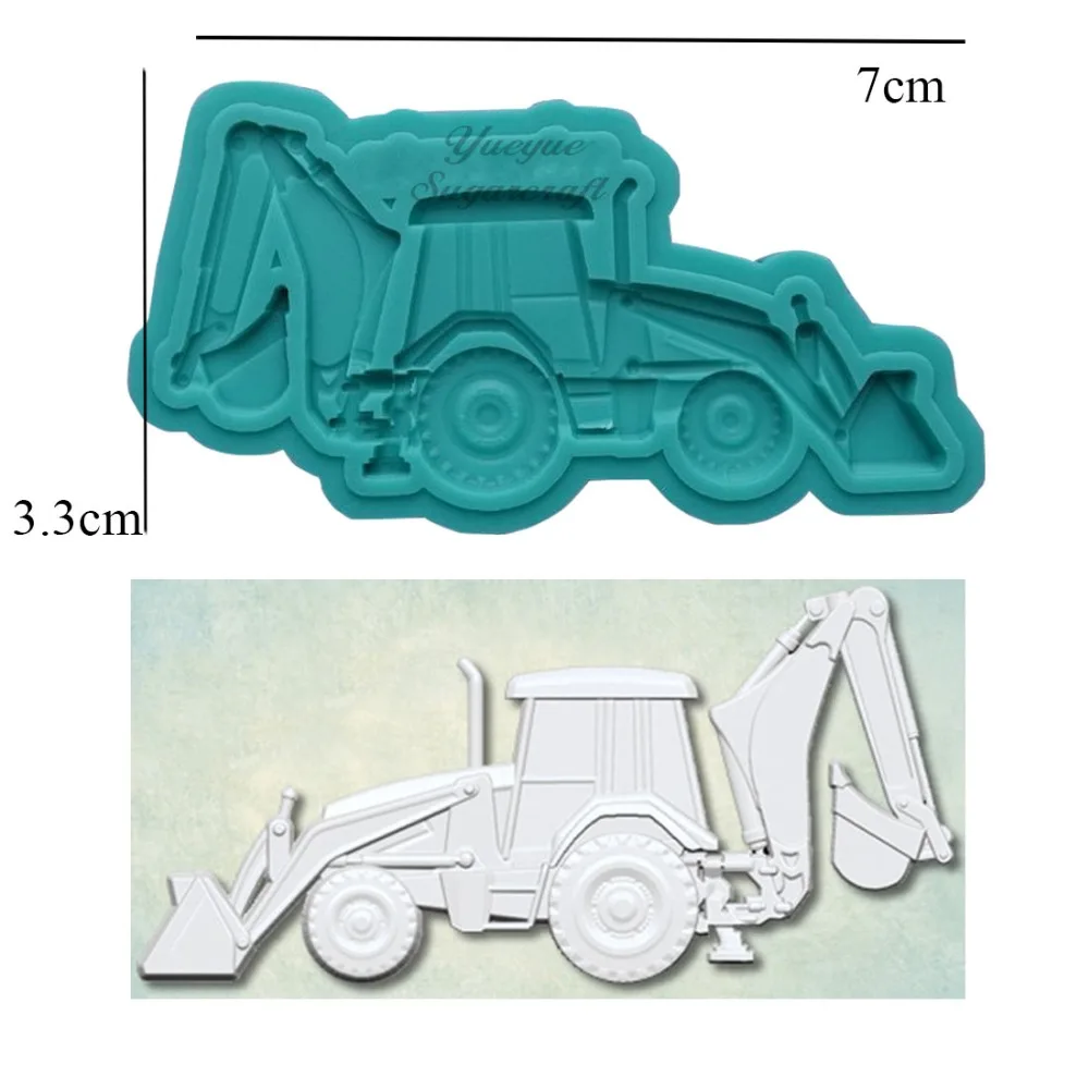 

Yueyue Sugarcraft Excavator silicone mold fondant mold cake decorating tools chocolate gumpaste mold