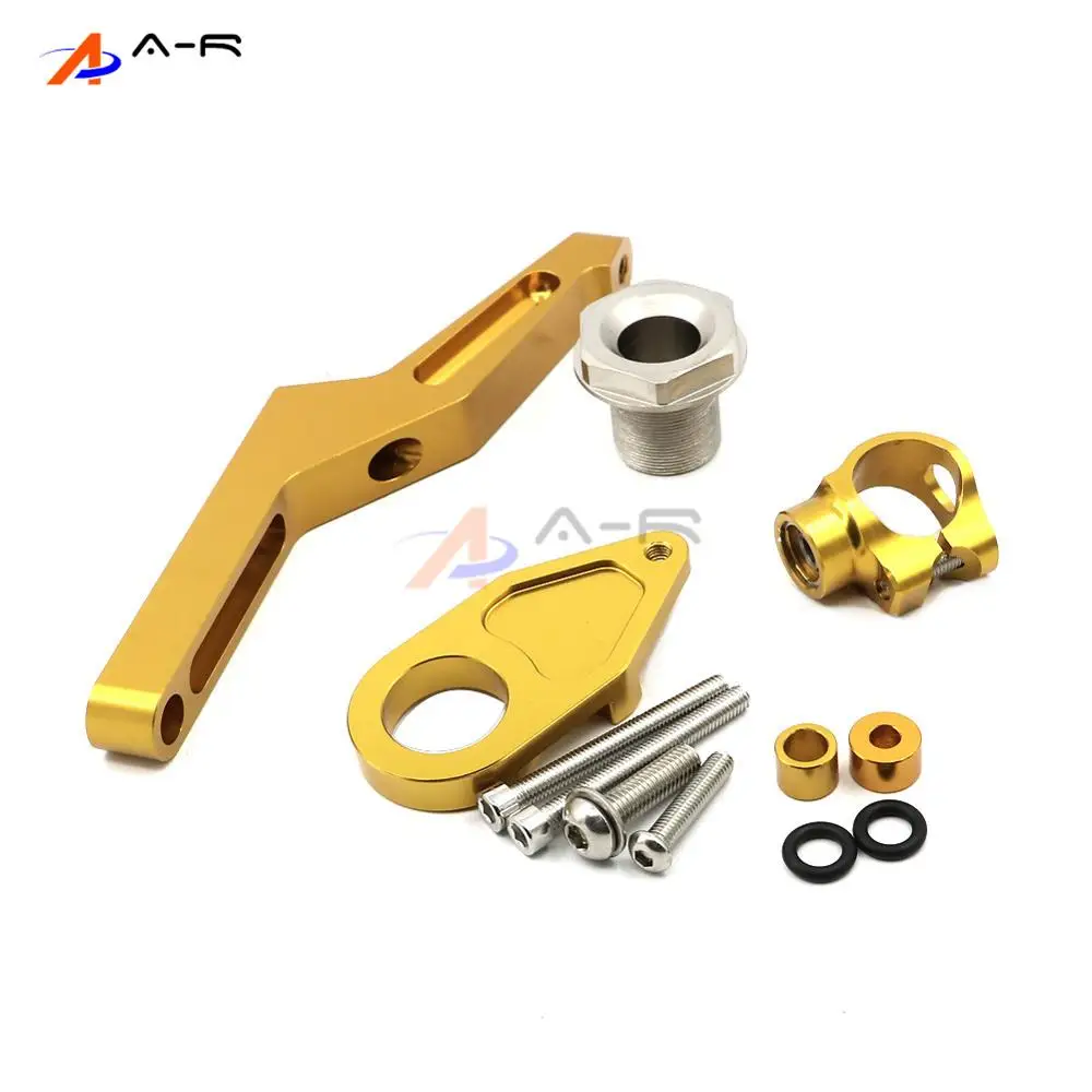 Steering Damper Stabilizer Holder Bracket Mount Support kit for Kawasaki Ninja ZX6R ZX 6R ZX 6R