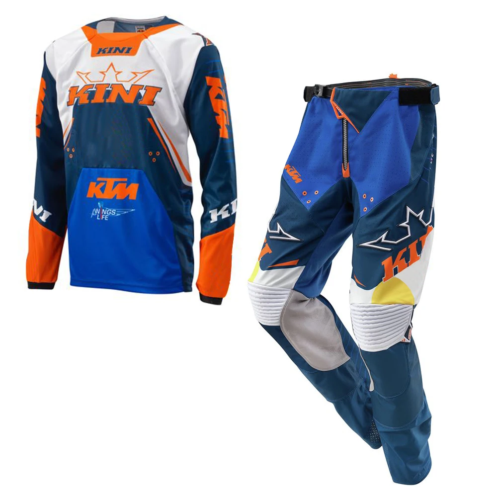 

360 MX Race Enduro Jersey Pant Combo for KTM Motocross Racing Riding Hi Viz Gear Set