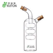 ELETON Küche Gewürz Flasche Grünen Glas Öler ölleck öl und essig sauce vorratsflasche weinflasche für bar