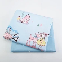 2 шт. 50x160 см хлопок Ткань для шитья стеганые ткани для лоскутного рукоделия DIY аксессуары ручной работы