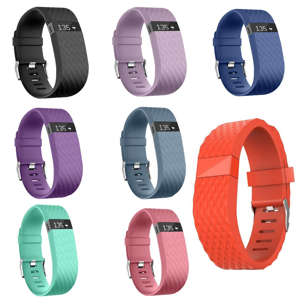 Ремешки для Fitbit Charge HR Сменные аксессуары силиконовый ремешок резиновый смарт
