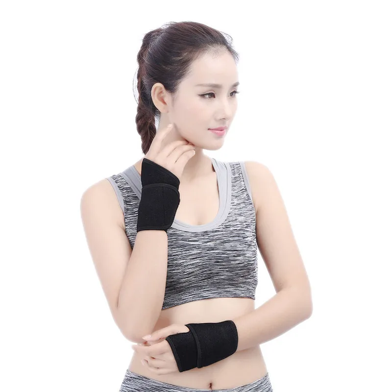 1 Pair Wrist Bands Sports Wristband Wrist Palm Support Straps For Sport